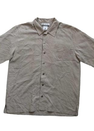 Базова класична оутдорна трекінгова рубашка сорочка columbia1 фото