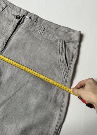 Брюки льняные 7