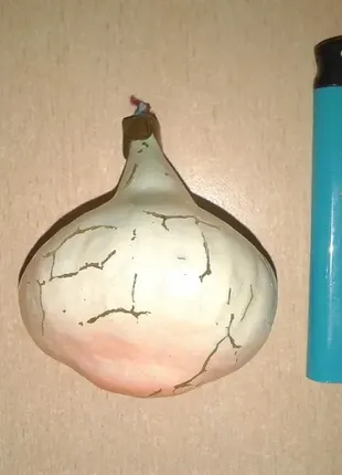 Елочная игрушка лук луковица урожай ссср