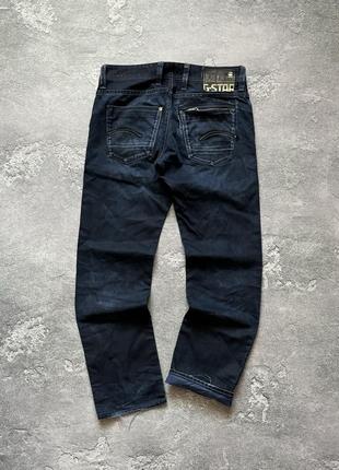 G star raw 32/32 denim темно синие джинсы брюки деним брюки чинос
