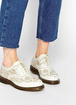 Туфлі жіночі шкіряні dr. martens (розмір 40)