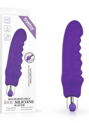 Реалістичний вібратор rechargeable ijoy silicone waver стимулятор точки g