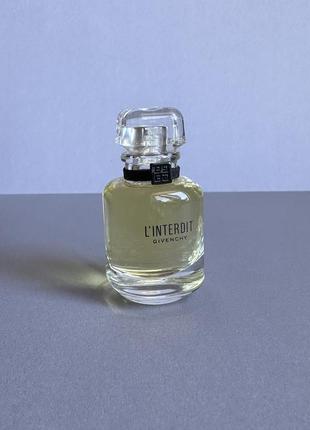 Givenchy l'interdit eau de parfum парфумована вода оригінал!