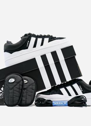 Кросівки adidas campus x bad bunny black/white  ⚡️