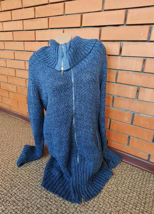 Кофта кардиган на блискавці р. 48-50