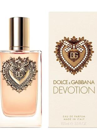 Оригинальный dolce gabbana devotion 100 ml парфюмированная вода