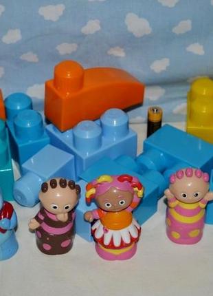 Конструктор mega bloks мего блокс набор в ночном саду - in the night garden хеппе дейзи оригинал