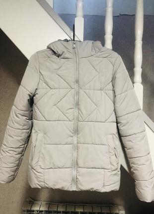 Тепла сіра куртка fisherfield розмір 34 розмір хс-с