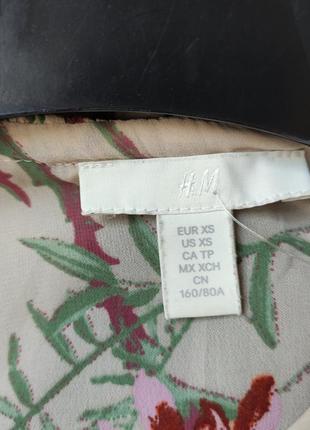 Шифонова блуза з воланами7 фото