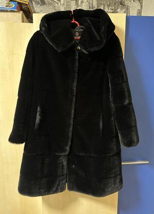 Шуба из эко меха