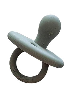 Сіліконова пустушка liewood 6-36 місяців зелена