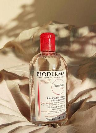 Мицеллярная вода bioderma 500 ml