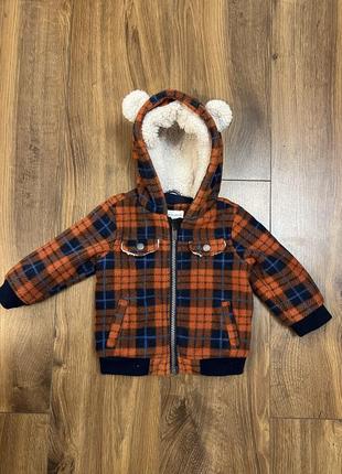 Тепла куртка-сорочка baby club