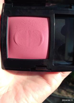 Румяна dior blush 962 poison matte