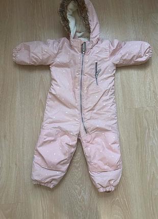 Зимовий комбінезон h&m для дівчинка