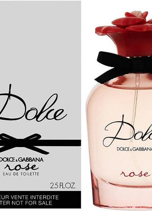 Оригінал dolce swim gabbana dolce swim rose 75 ml tester туалетна вода