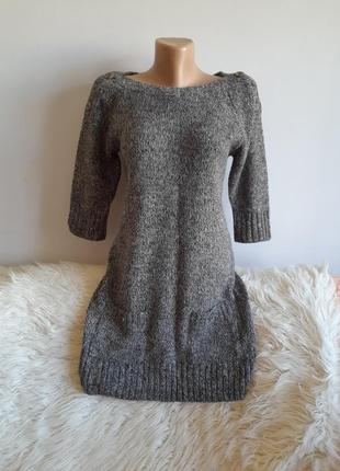 Коротке трикотажне плаття, р. 8/s/38