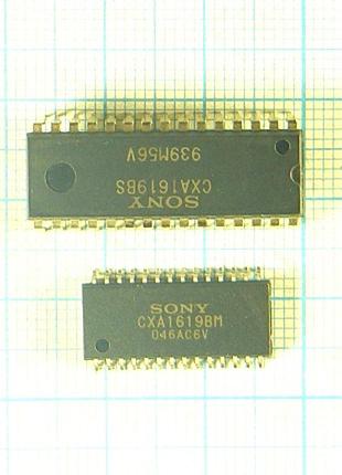 Cxa1619bm so28 2...7.5v тюнер am/fm cxa1019m
