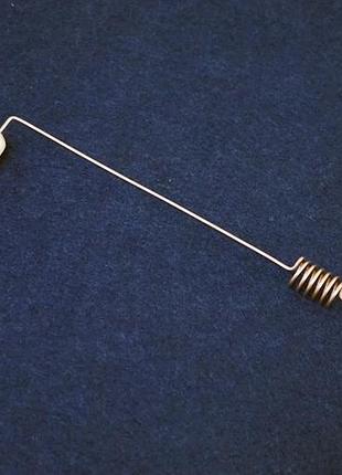 Рамка для біолокації мідна з каменем гірський кришталь