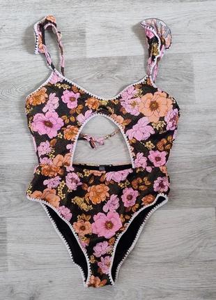 Суцільний купальник victoria's secret