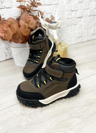 Черевики демісезонні 29р на флісі для хлопчика