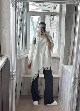 Жіноче пончо fabiana filippi2 фото