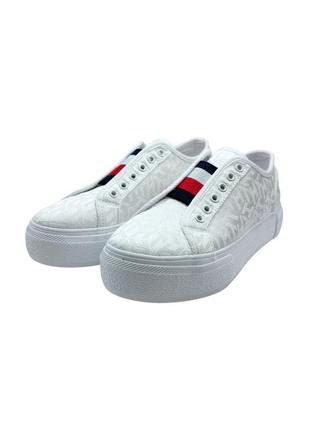 Жіночі кеди tommy hilfiger без шнурків