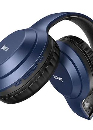 Навушники bluetooth hoco w30 bt5.0 300 mah blue