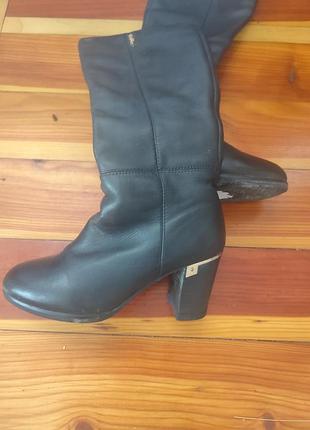 Сапоги женские из натуральной кожи