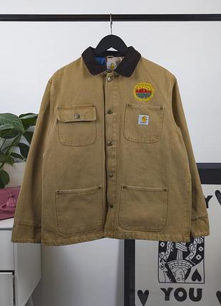 Жакет stussy x carhartt