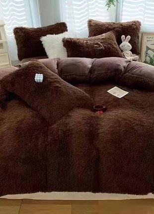 Теплое постельное белье 🧺 травка евро10 фото