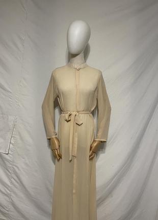 Прозрачное платье