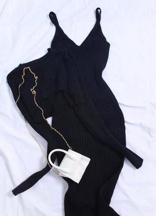 Комплект двойное платье топ