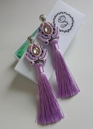 Серьги для фотосессии