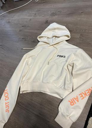 Худи укороченный