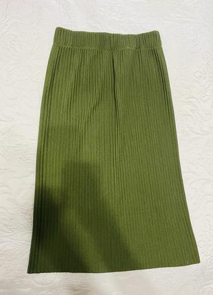 Женская трикотажная юбка