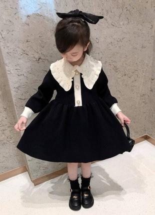 Вязаное платье для девочки