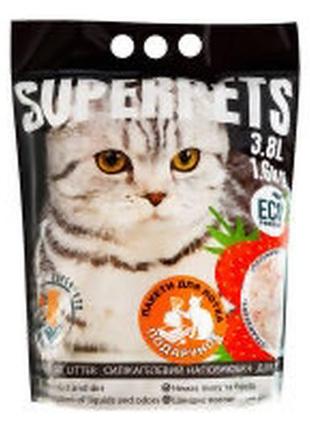 Силікагель наповнювач premium superpets 3.8 л