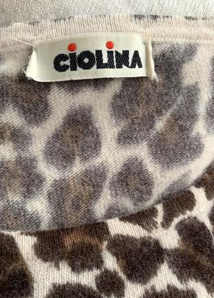 Вовняний светр туніка 2