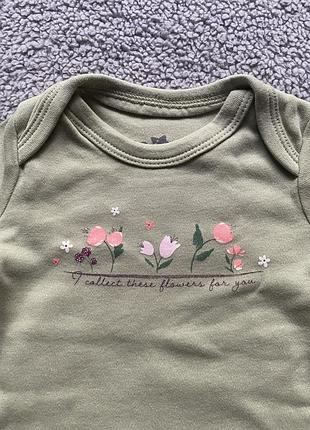 Боди с длинным рукавом