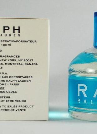 Оригинальный ralph lauren ralph 100 ml tester туалетная вода