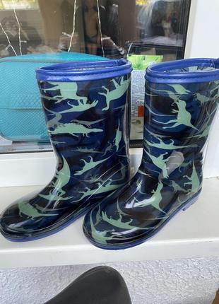 Сапожки резиновые