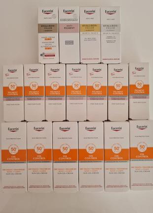 Набір сонцезахисний флюїд проти пігментації шкіри eucerin pigment control spf 50+