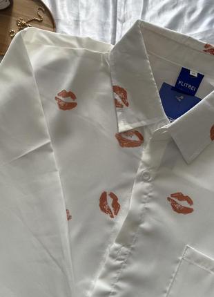 Акцентная рубашка