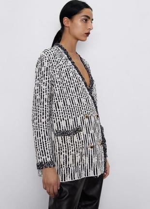 Кардиган пиджак zara 7