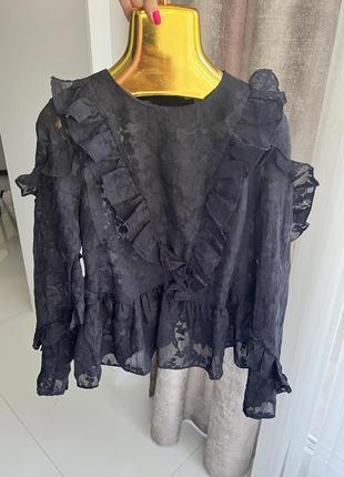 Hm фирменная блуза новая не ношена xs/s