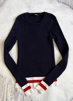 Гольф в рубчик, гольф у смужку