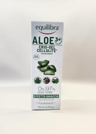 Гель для тела special body care line aloe crio-gel cellulite.