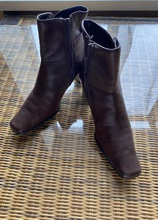 Шкіряні чоботи ak anne klein оригінал