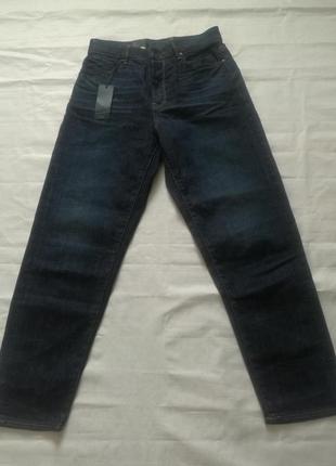Джинси жіночі g-star raw(janeh ultra high mom ankle),нові,w27-l32,темно-сині6 фото